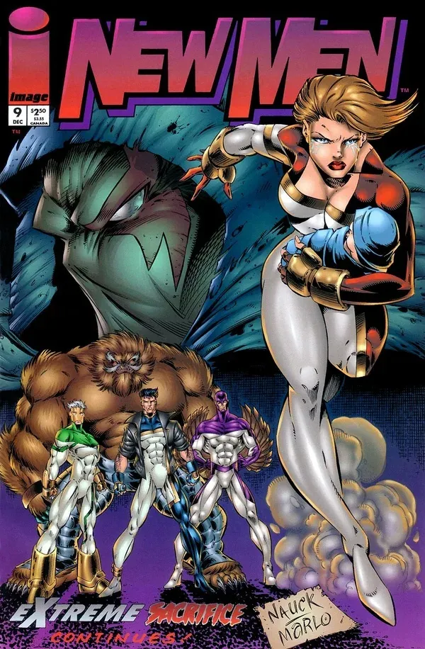 Cover of NewMen #9