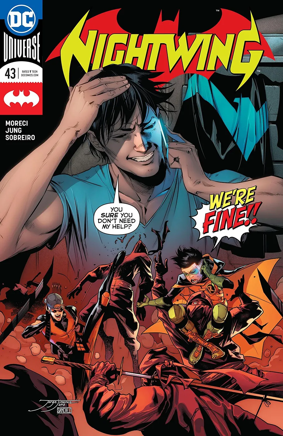 Cover of Nightwing #43
