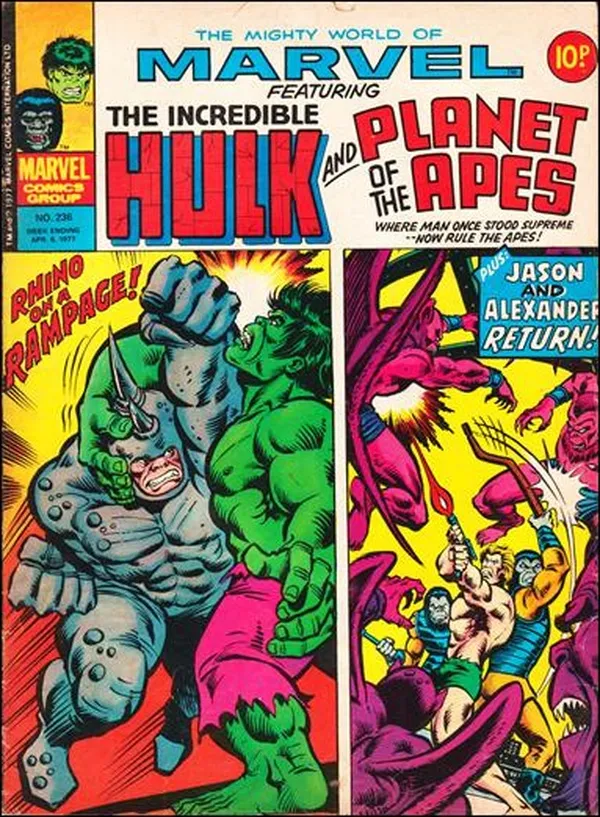 Cover of The Mighty World of Marvel #236