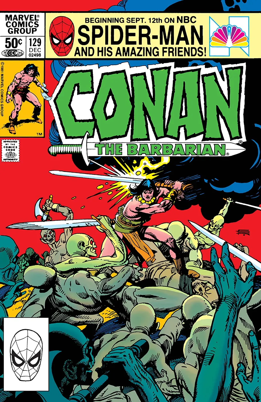 Cover of Conan the Barbarian #129