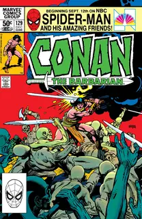 Cover of Conan the Barbarian #129