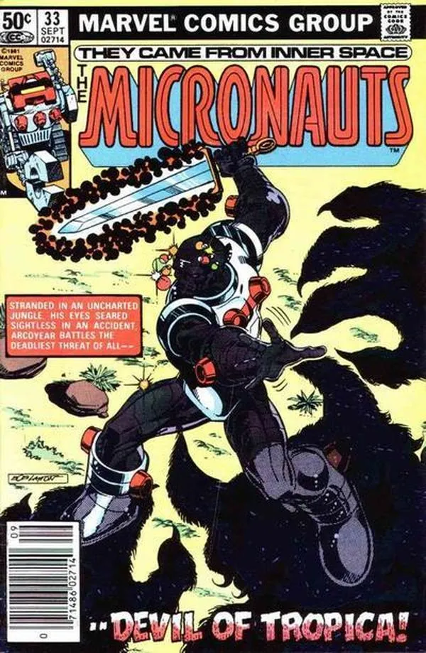 Cover of Micronauts #33