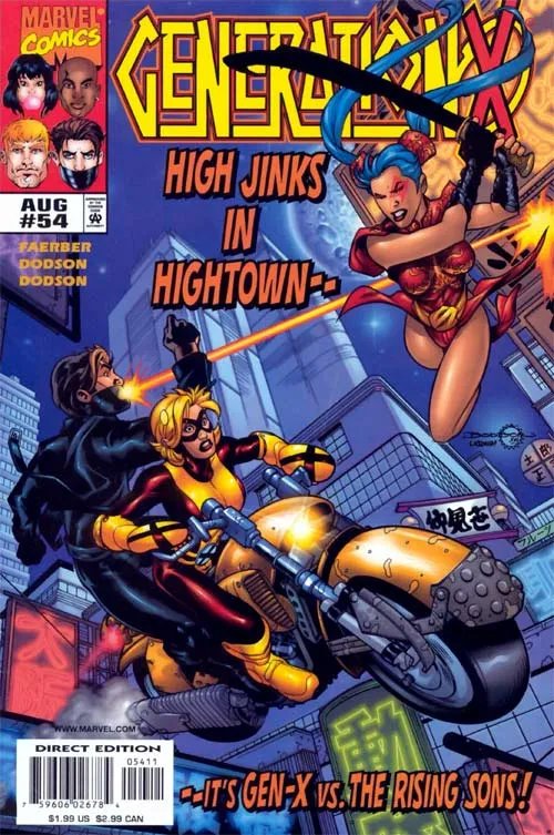 Cover of Generation X #54