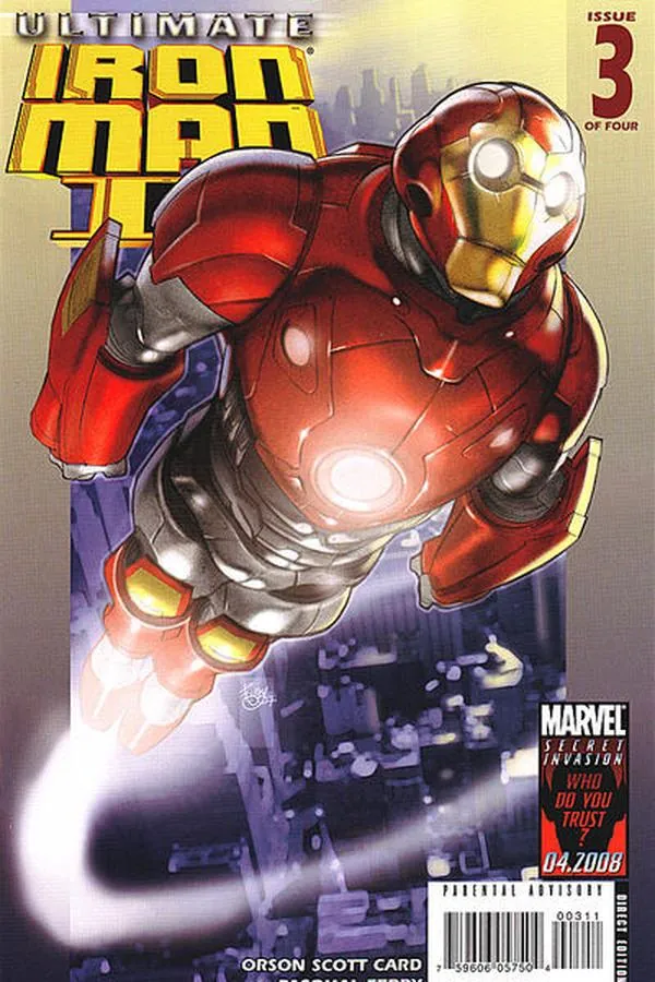 Cover of Ultimate Iron Man II #3