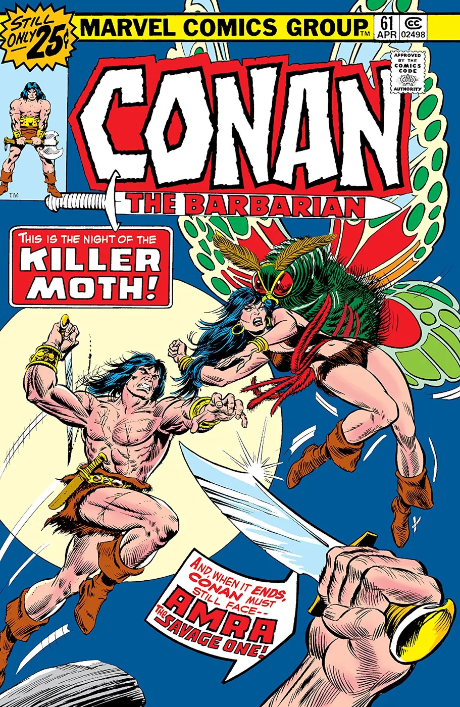 Cover of Conan the Barbarian #61