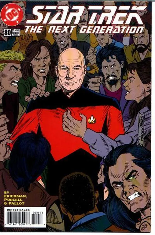 Cover of Star Trek: The Next Generation #80