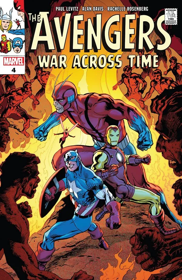 Cover of The Avengers: War Across Time #4