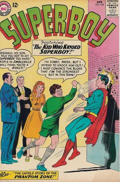 Cover of Superboy #104