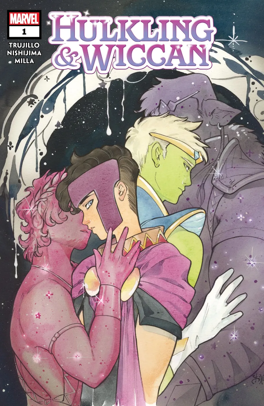 Cover of Hulkling & Wiccan #1