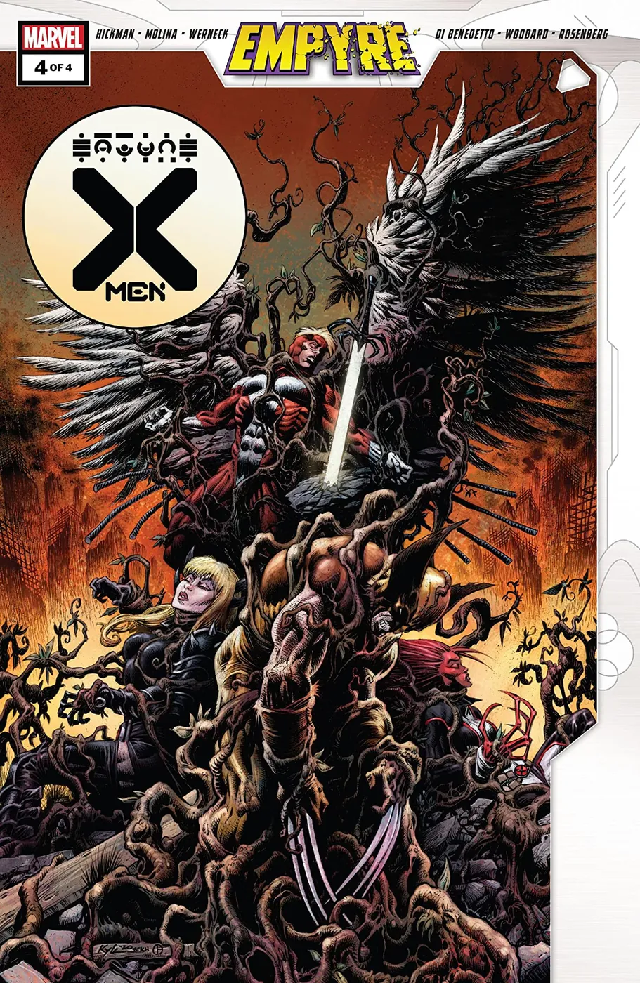 Cover of Empyre: X-Men #4