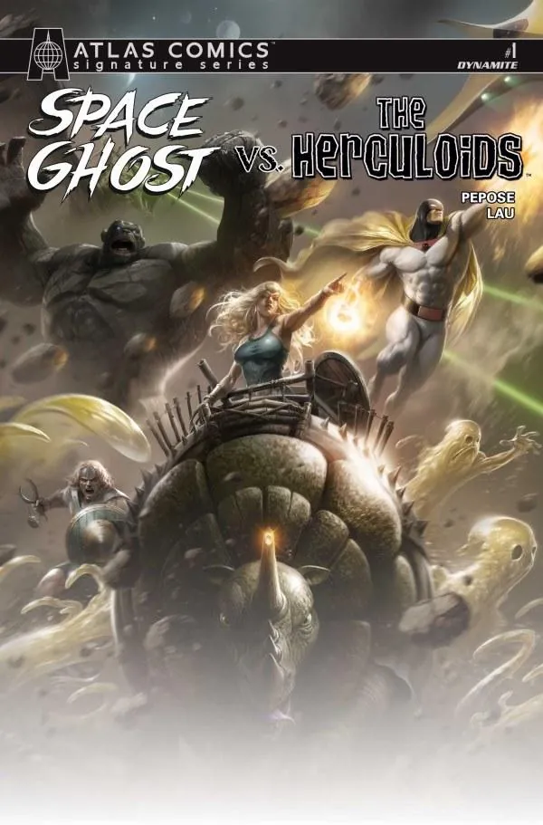 Cover of Space Ghost vs. the Herculoids #1