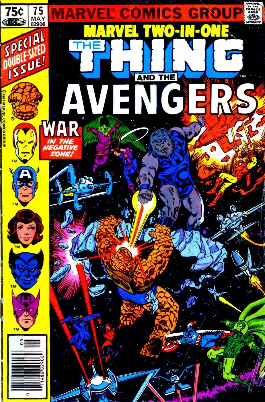 Cover of Marvel Two-in-One #75