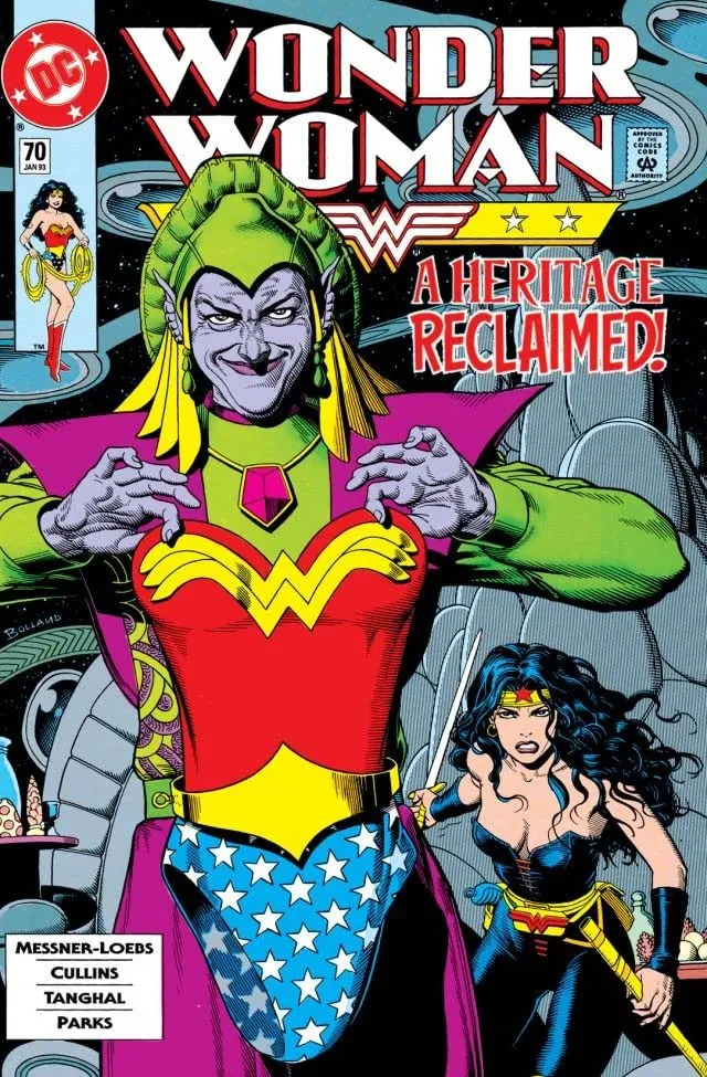 Cover of Wonder Woman #70