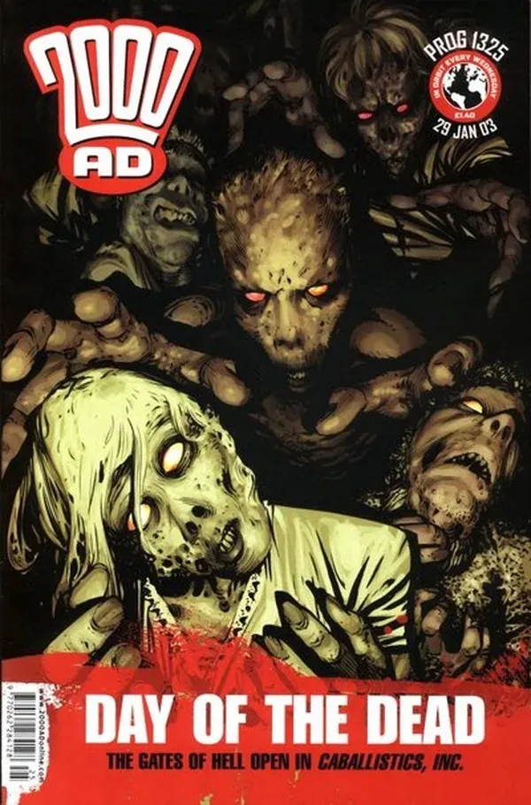 Cover of 2000 AD #1325