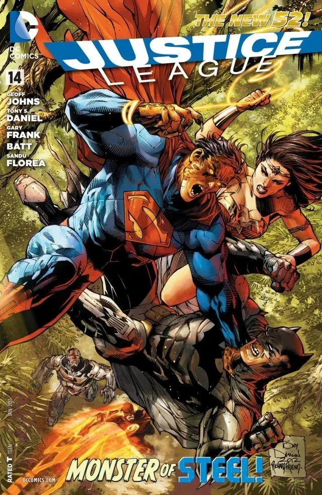 Cover of Justice League #14