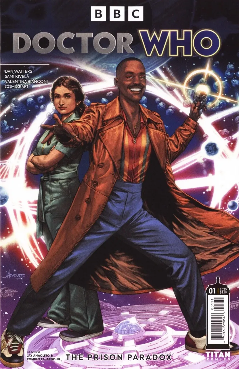 Cover of Doctor Who: The Fifteenth Doctor: The Prison Paradox #1