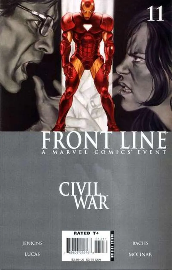 Cover of Civil War: Front Line #11