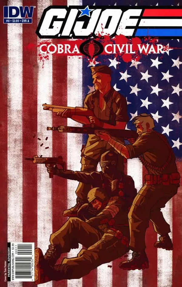 Cover of G.I. Joe: Cobra Civil War #0
