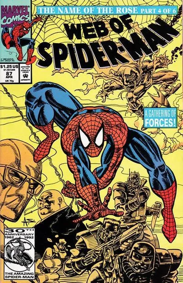 Cover of Web of Spider-Man #87