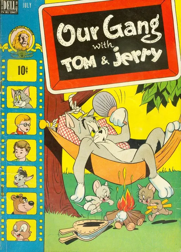 Cover of Our Gang with Tom & Jerry #48