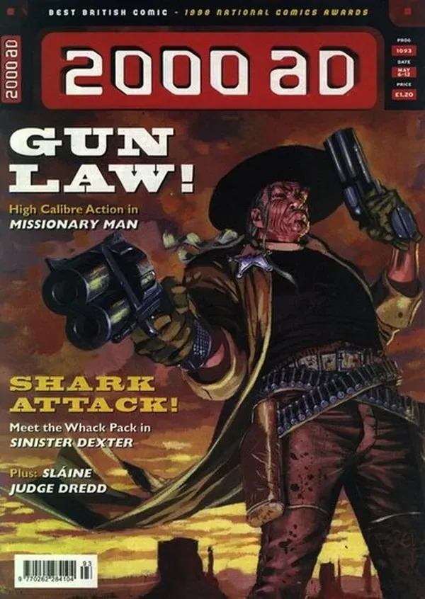 Cover of 2000 AD #1093