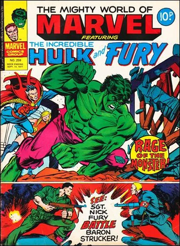 Cover of The Mighty World of Marvel #259