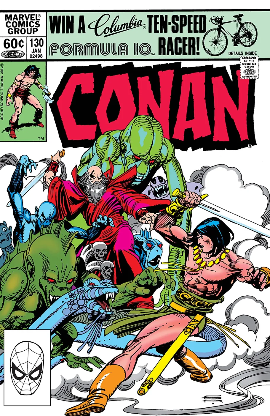 Cover of Conan the Barbarian #130