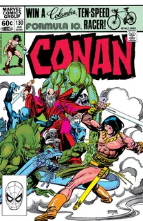 Cover of Conan the Barbarian #130