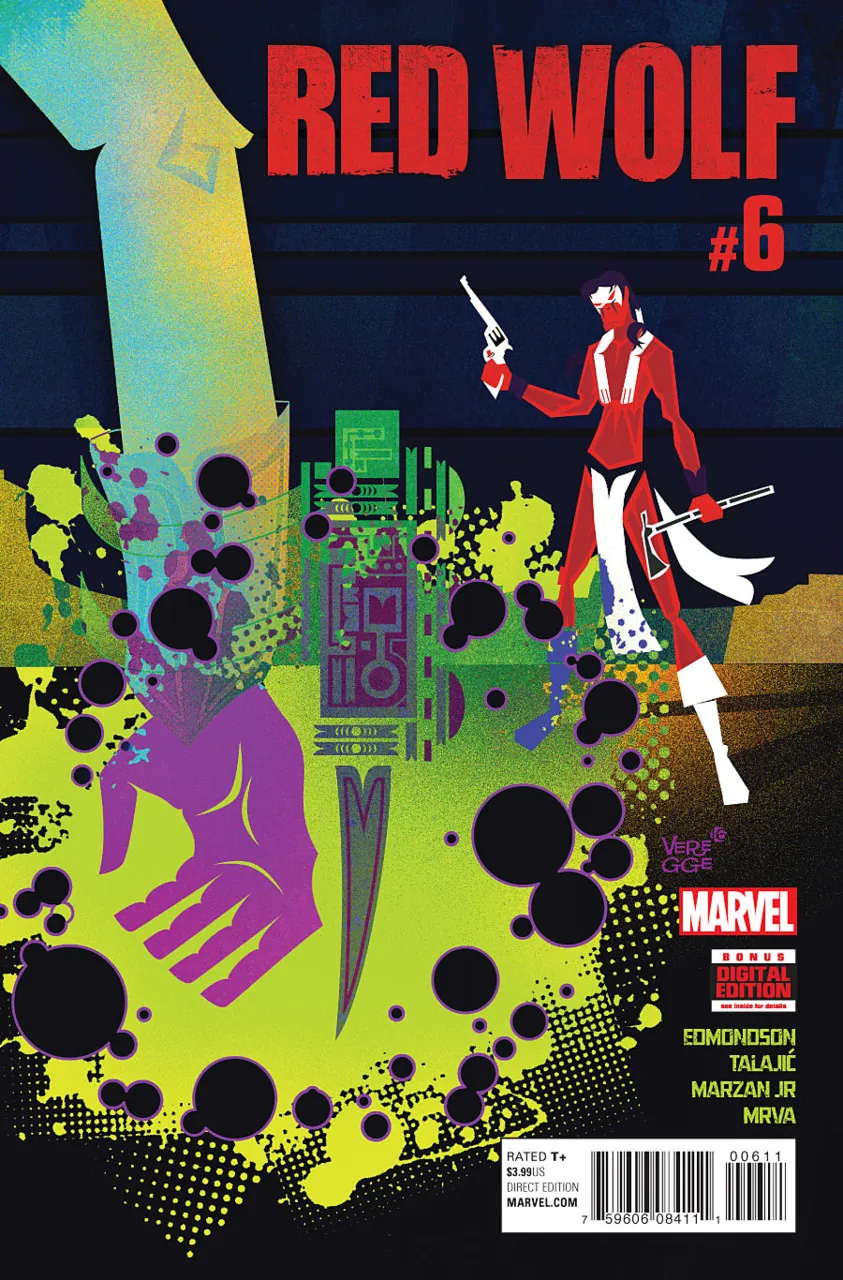 Cover of Red Wolf #6