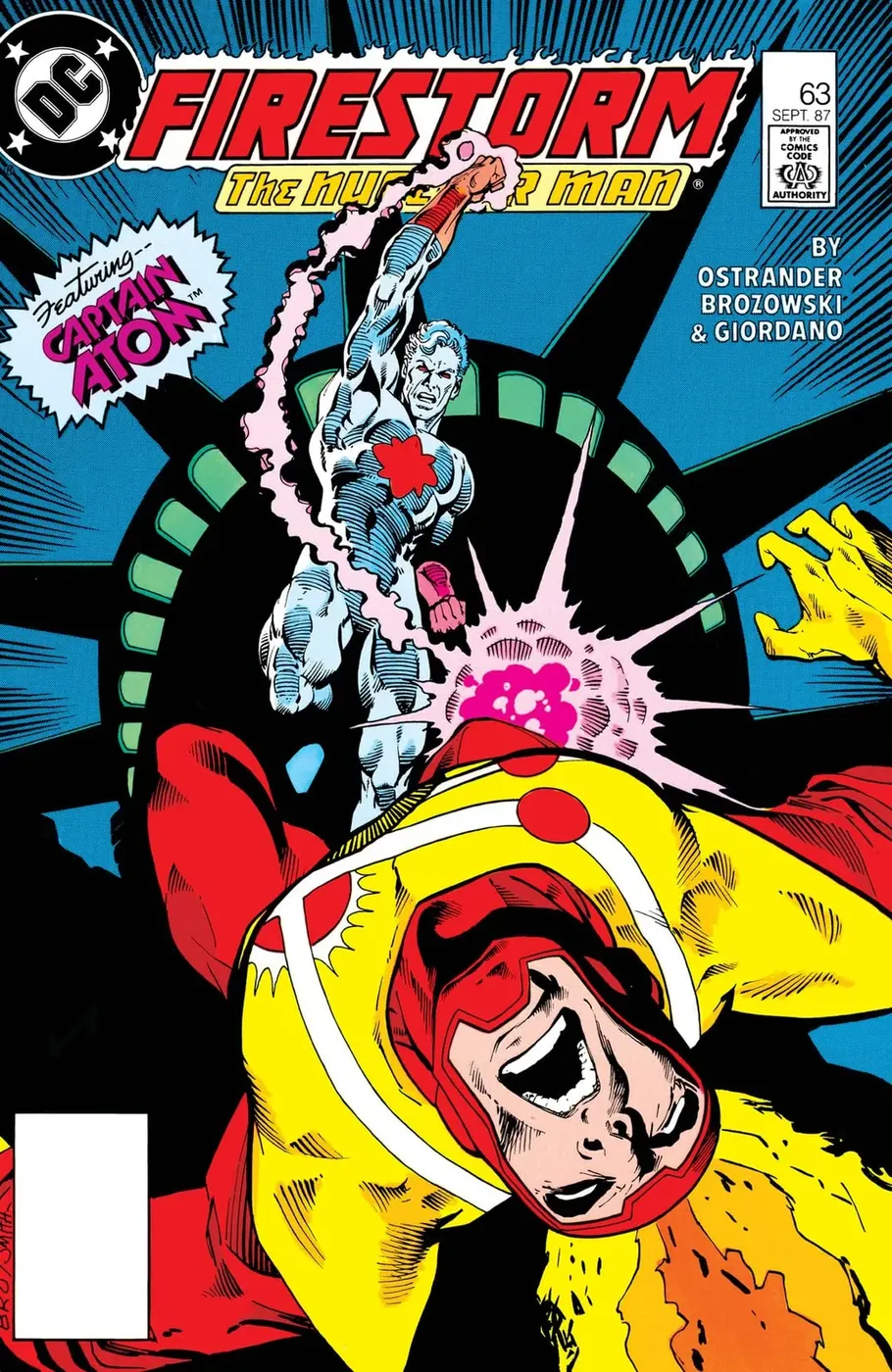 Cover of The Fury of Firestorm #63