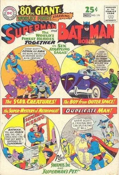 Cover of World's Finest Comics #170