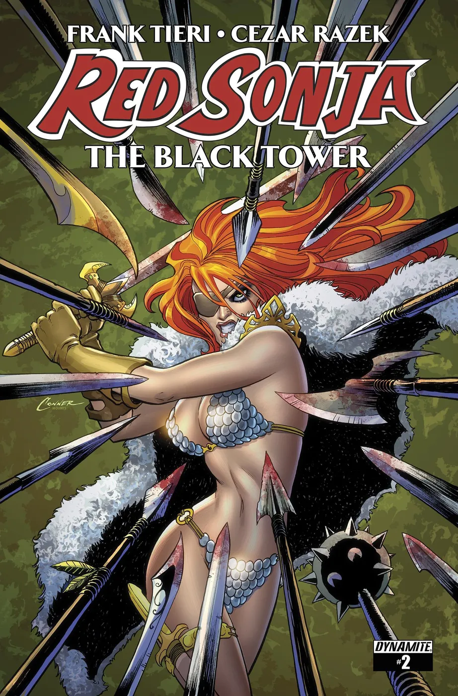 Cover of Red Sonja: The Black Tower #2