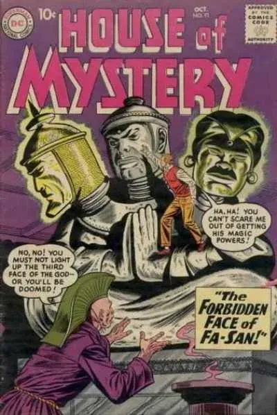 Cover of House of Mystery #91