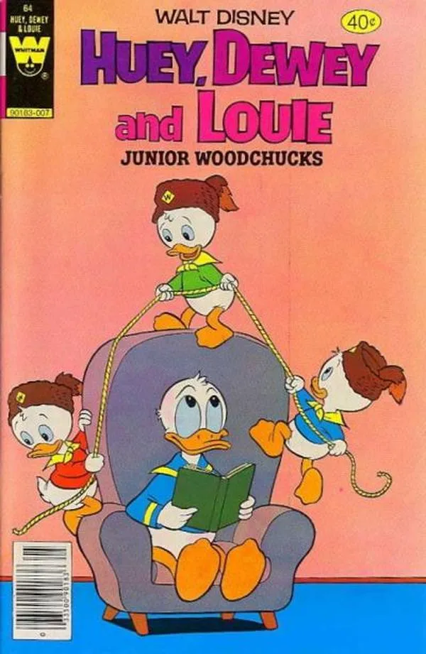 Cover of Walt Disney Huey, Dewey and Louie Junior Woodchucks #64