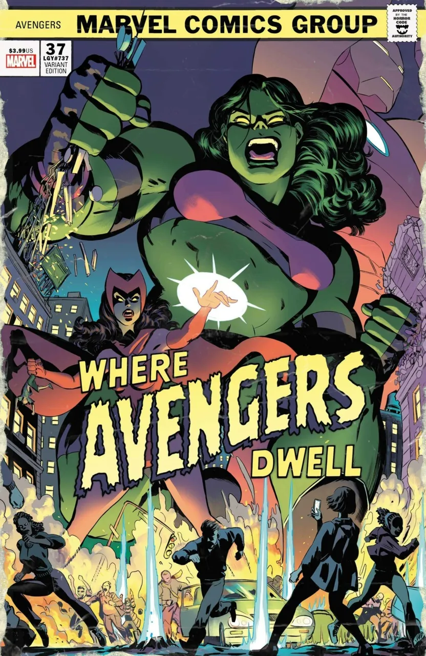 Cover of Avengers #37 (737)