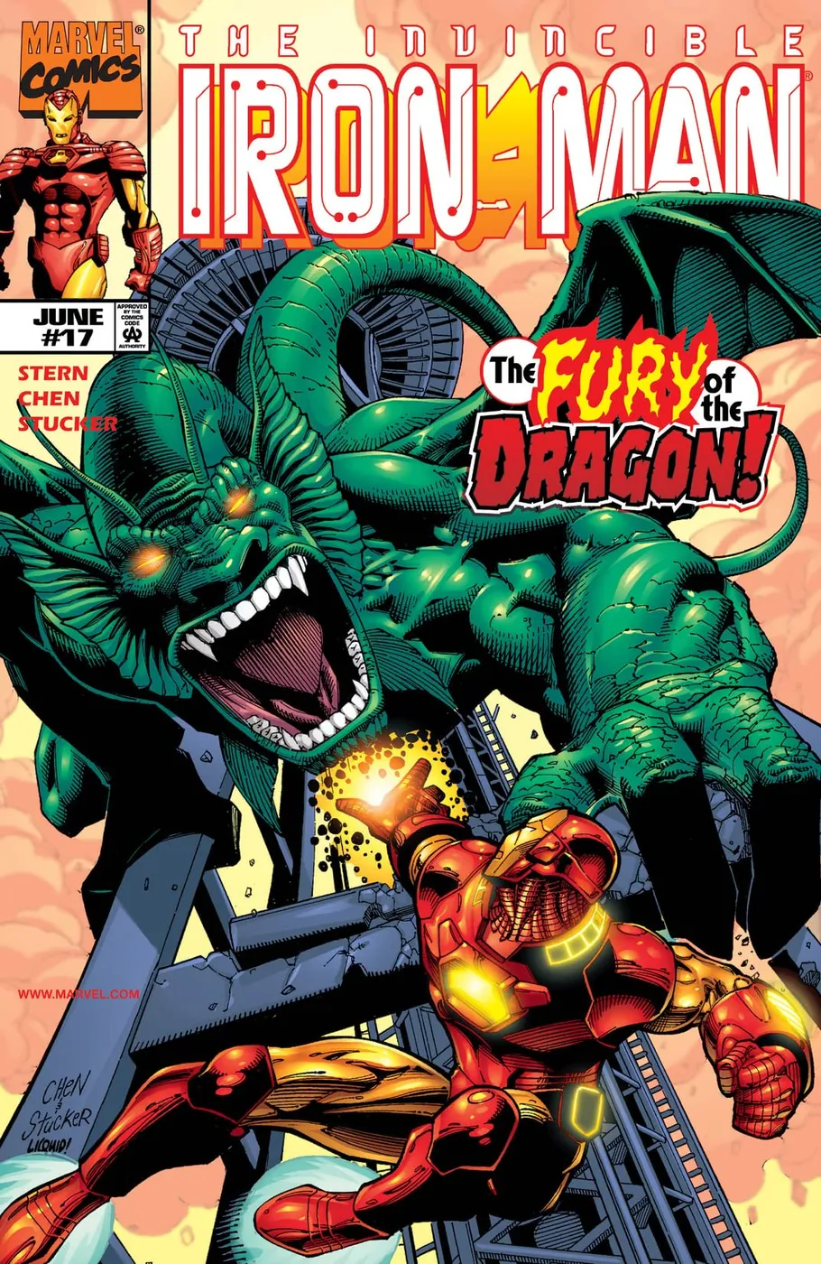 Cover of Iron Man #17