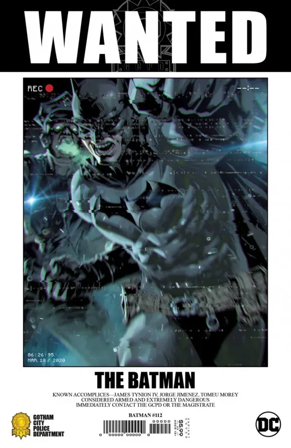 Cover of Batman #112