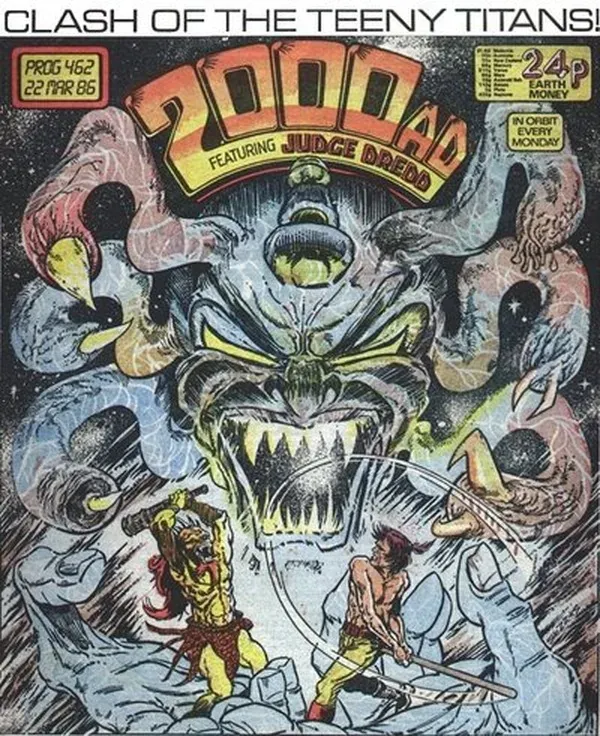 Cover of 2000 AD #462