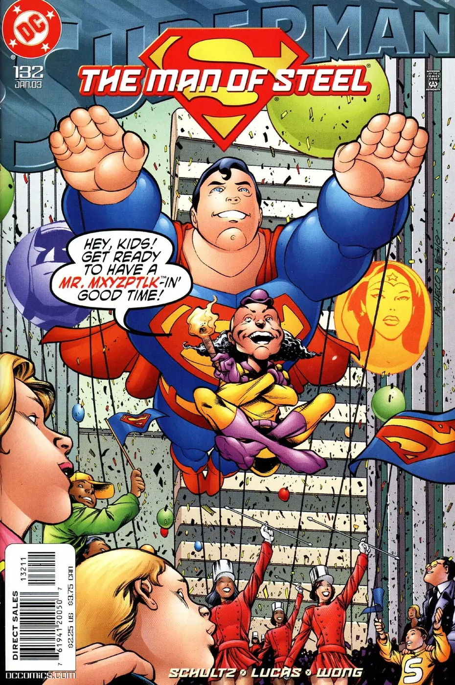 Cover of Superman: The Man of Steel #132