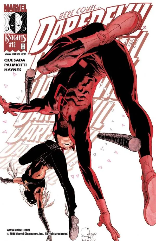 Cover of Daredevil #12
