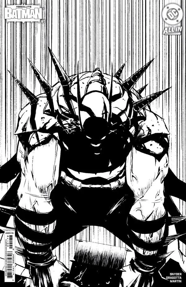 Cover of Absolute Batman #1