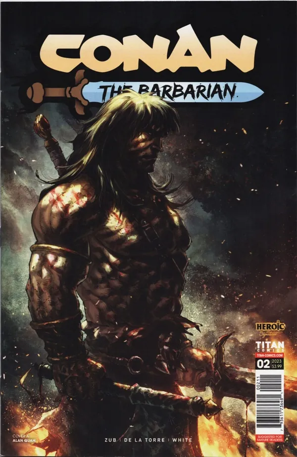 Cover of Conan: The Barbarian #2
