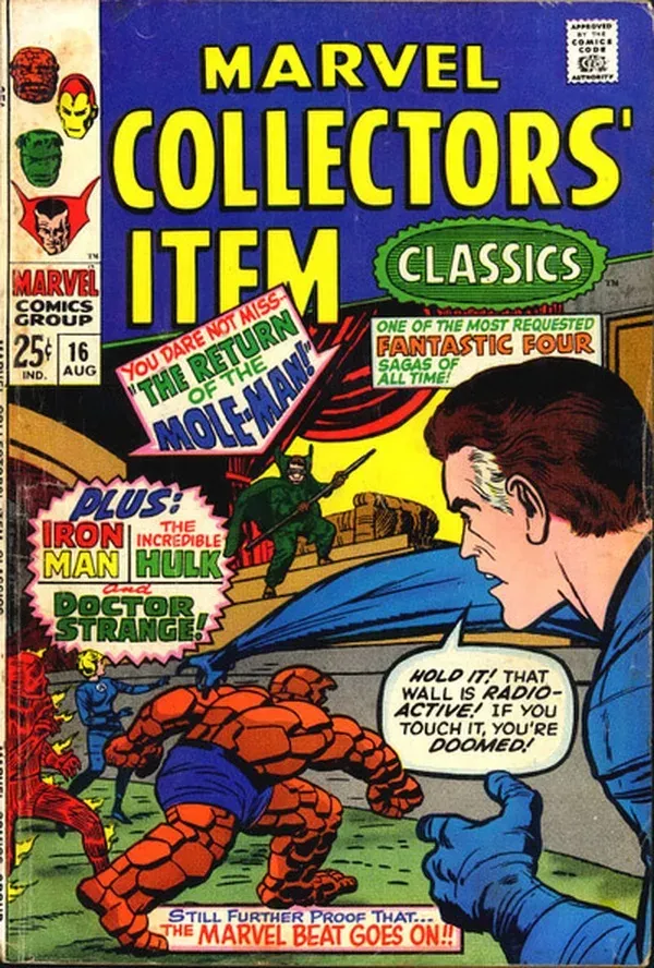 Cover of Marvel Collectors' Item Classics #16