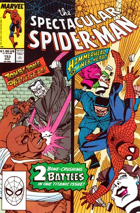 Cover of The Spectacular Spider-Man #153