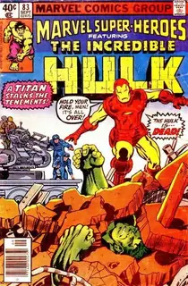 Cover of Marvel Super-Heroes #83