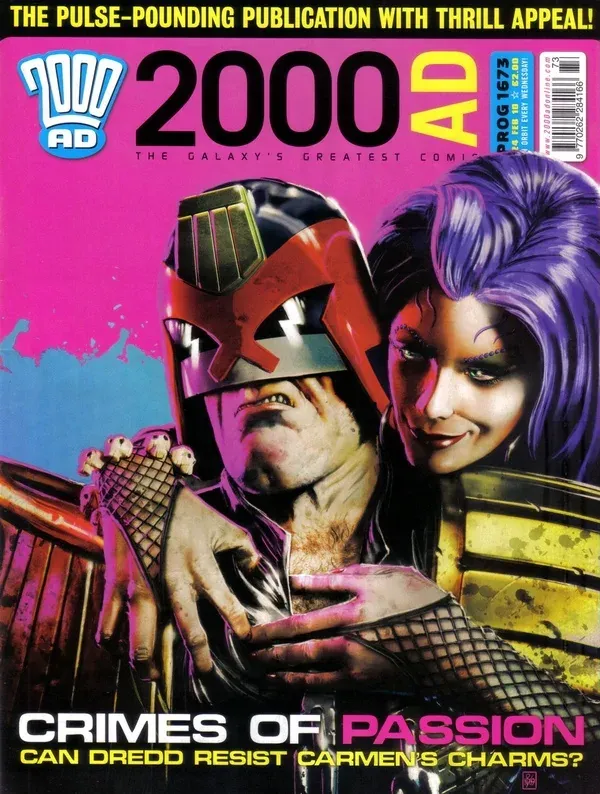 Cover of 2000 AD #1673