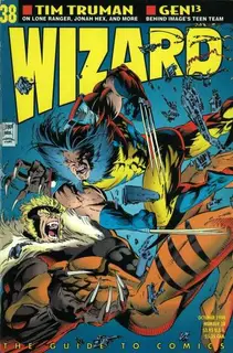 Cover of Wizard: The Comics Magazine #38