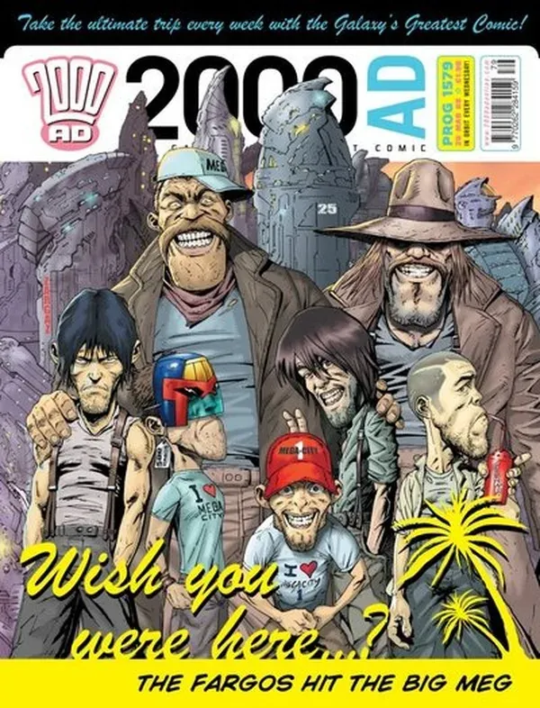 Cover of 2000 AD #1579