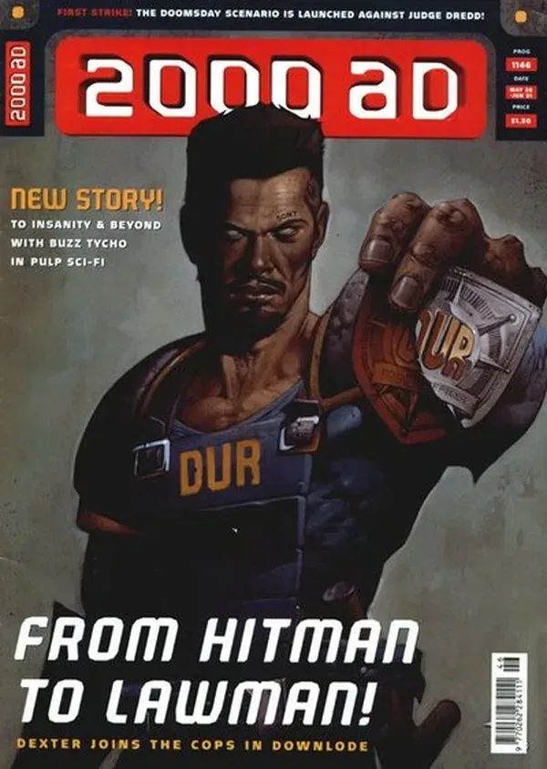 Cover of 2000 AD #1146