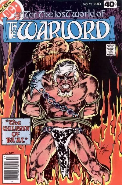 Cover of Warlord #23